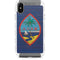 Guam Flag Dark Wood iPhone X/XS Cargo Case